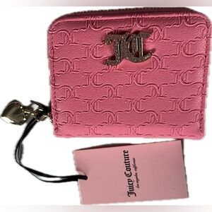 Juicy Couture Pink Embossed Wallet